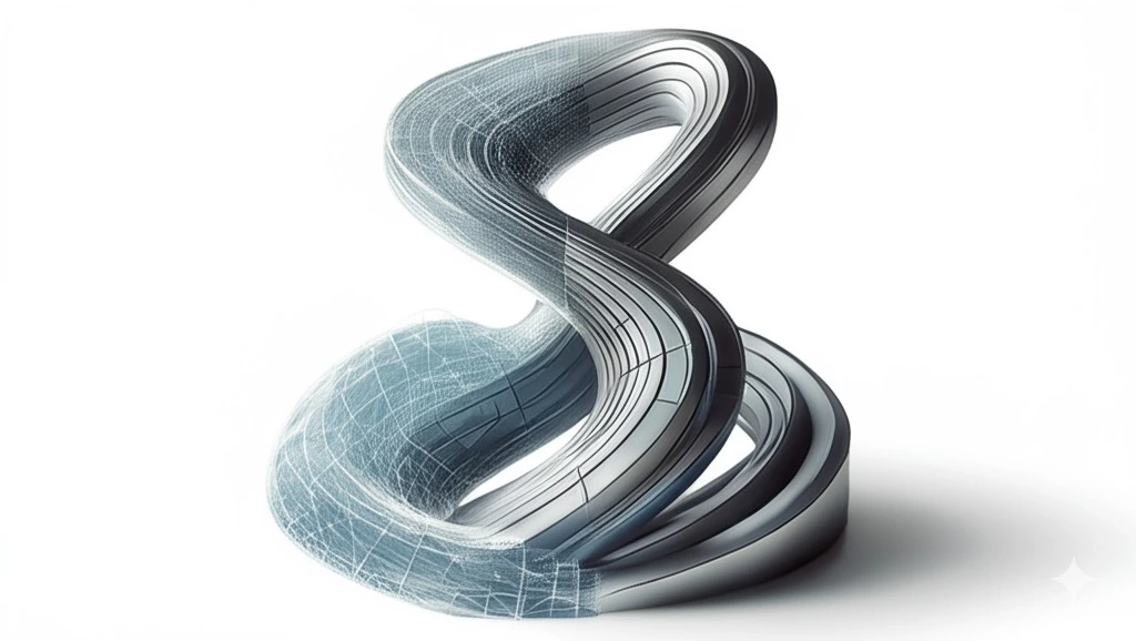 Abstract representation of technology or coding